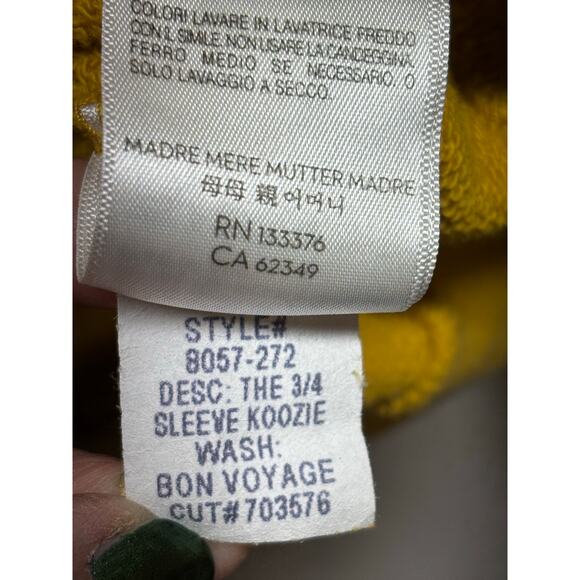 Mother Brand Bon Voyage Fleece Crewneck - Size Small - Picture 5 of 7